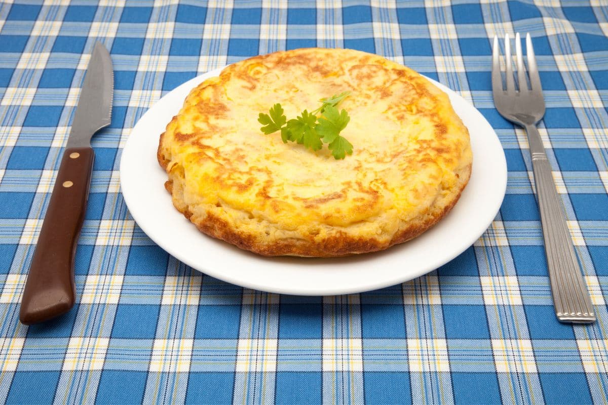 omelete de batata